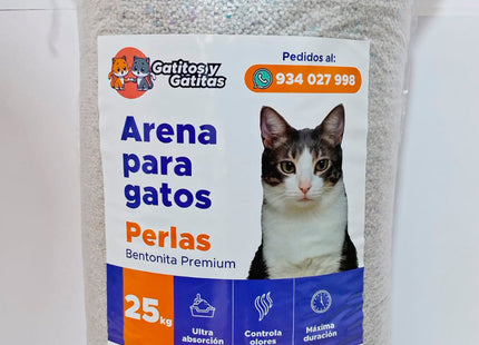 Arena para gatos perlas - Lavanda