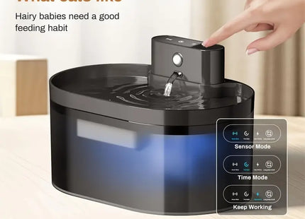 Bebedero para Gatos inlámbrico de 2.2 Litros