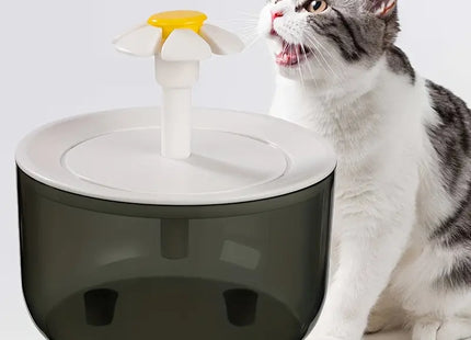 Fuente de agua automática para Gatos con alimentación USB